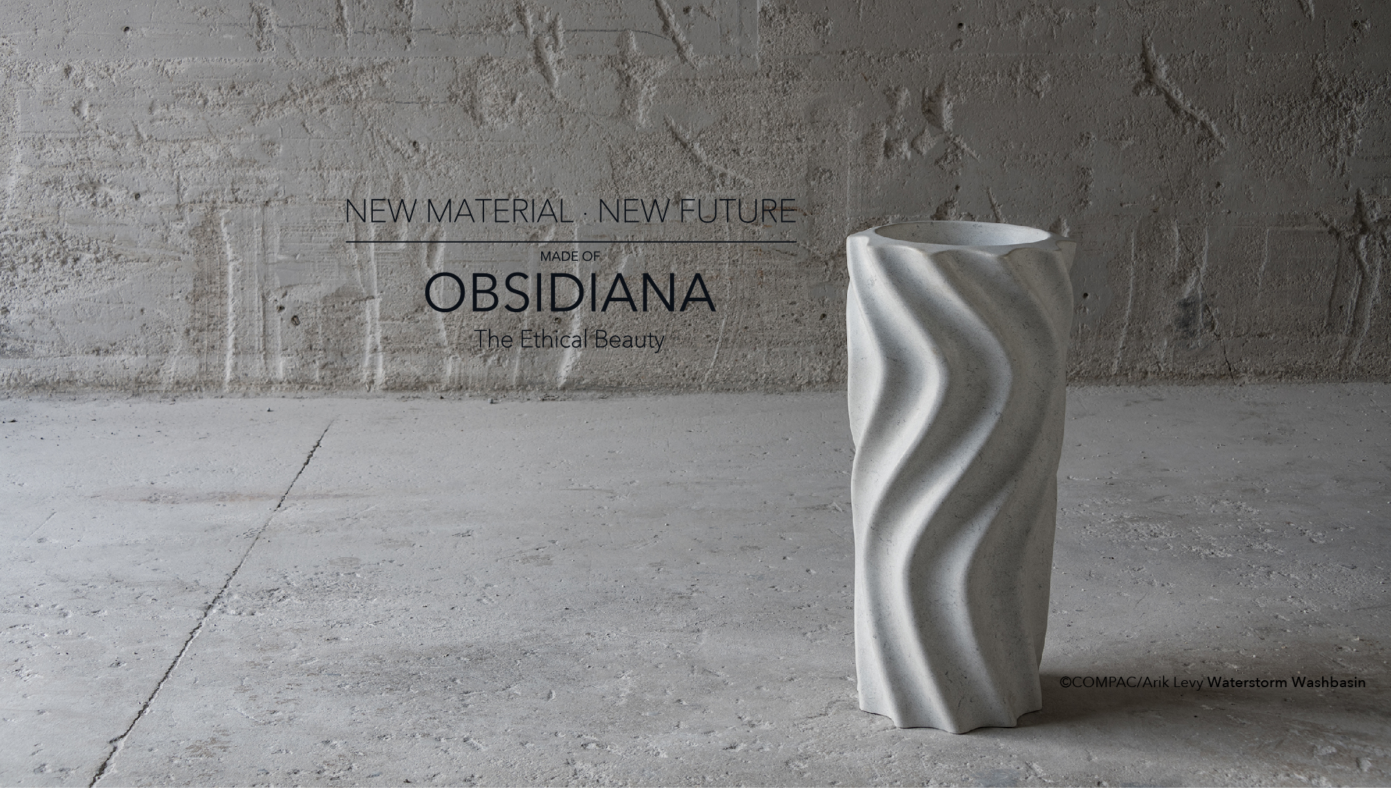 COMPAC Surfaces. Dekorative Oberflächen aus Quarz, Obsidiana und Marmor