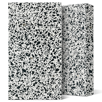 COMPAC, COMPACSURFACES, COMPAC THE SURFACE COMPANY, PETRA, WHITE BLACK CHIP