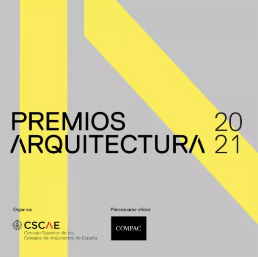 Cartel Premios CSCAE Arquitectura 2021