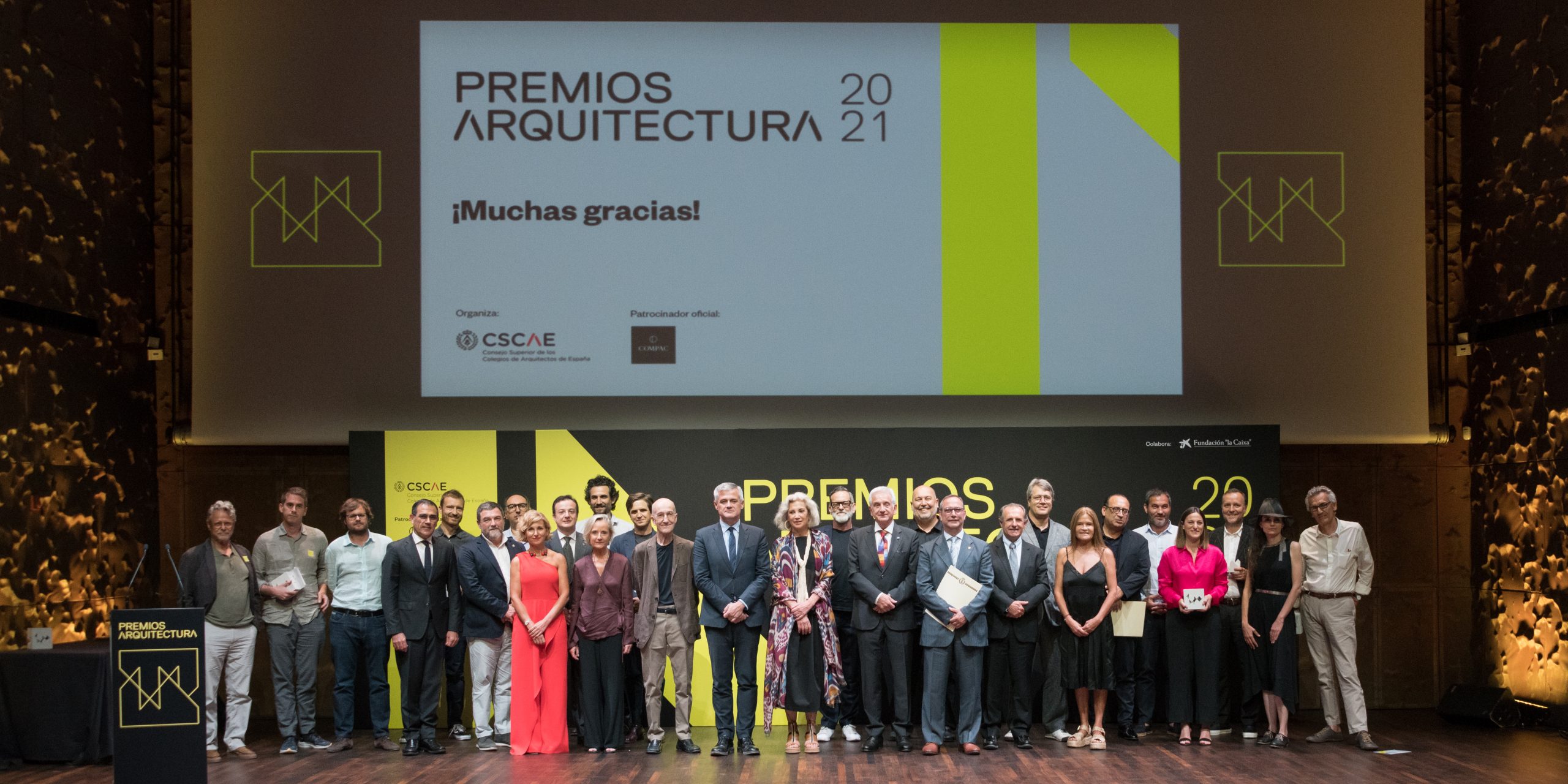 Foto de familia Entrega Premios Arquitectura CSCAE