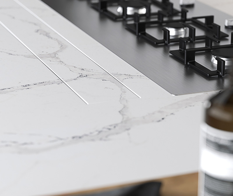 COMPAC, COMPACSURFACES, COMPAC THE SURFACE COMPANY, UNIQUE COLLECTION, statuario, Concepto